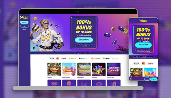 Wildz Casino App Screenshot